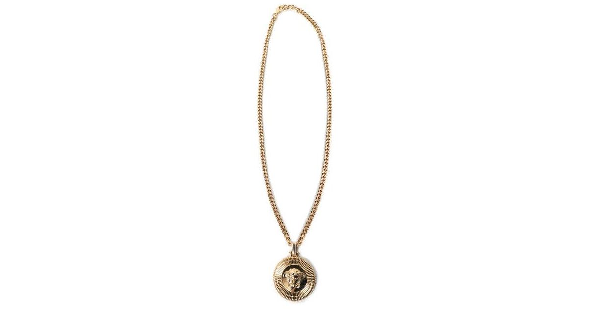 versace medusa biggie necklace