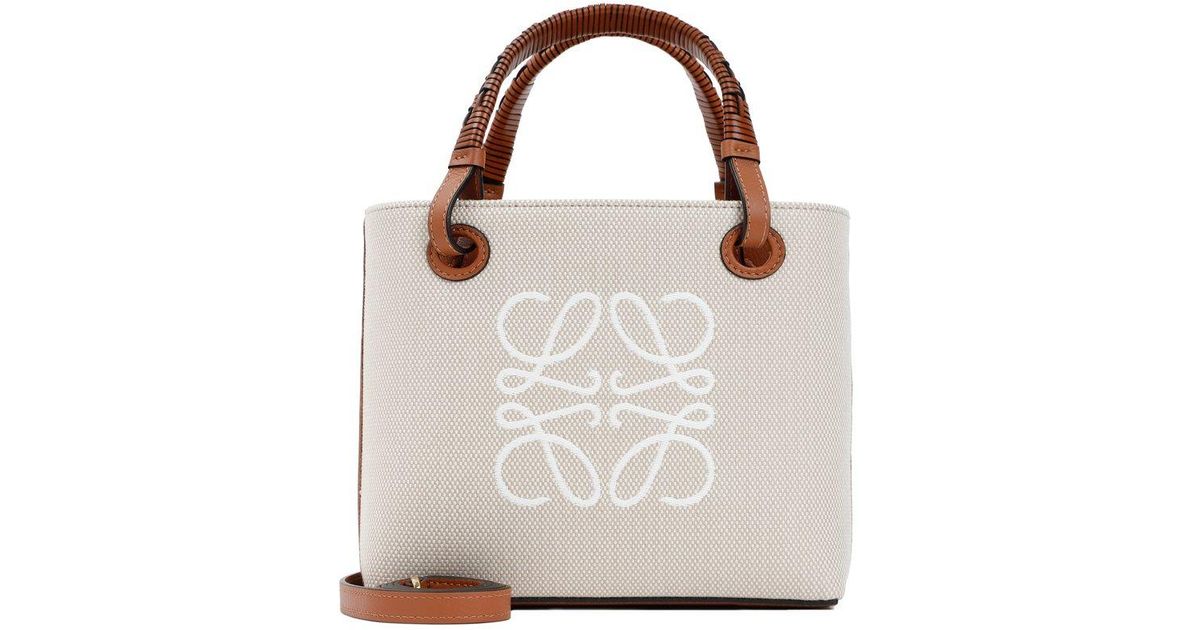 【関税送料込】Loewe Cabas Anagram トートバッグ natural tan Anagram' shopper bag Loewe - SchaferandweinerShops Japan