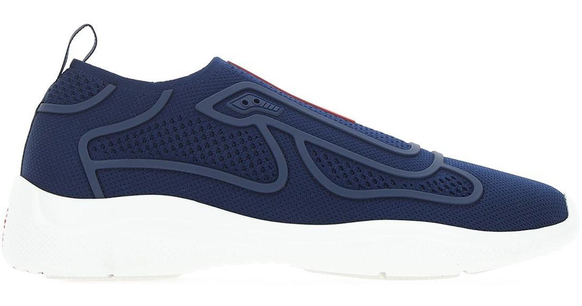 prada america's cup navy blue