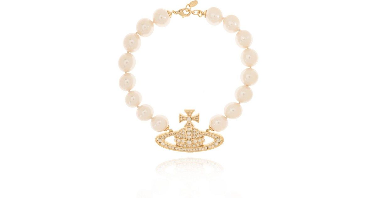 Vivienne Westwood Pearl Necklace 'neysa', in White Lyst