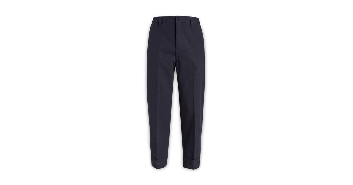 Dior Straight Leg Trousers in Blue for Men