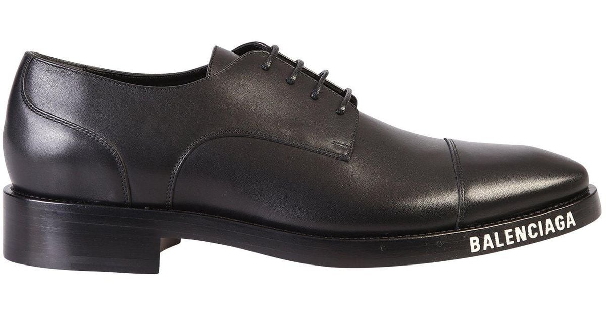 balenciaga derby boots