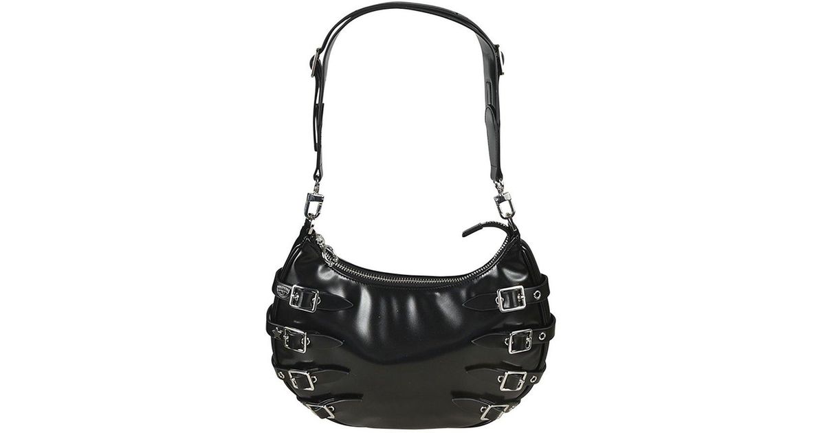 Chiara Ferragni Cf Helix Bag in Black Lyst UK