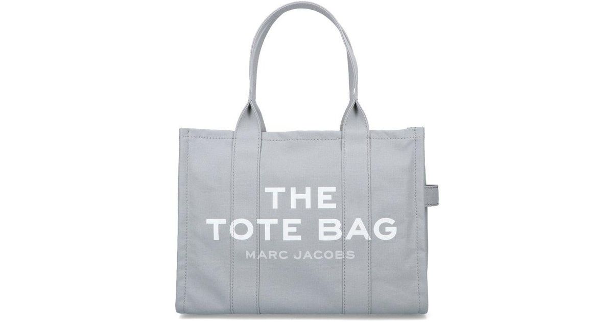 Logo Patch Basket Tote Bag