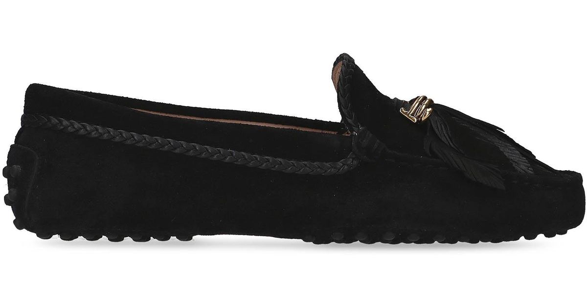 tods tassel loafers
