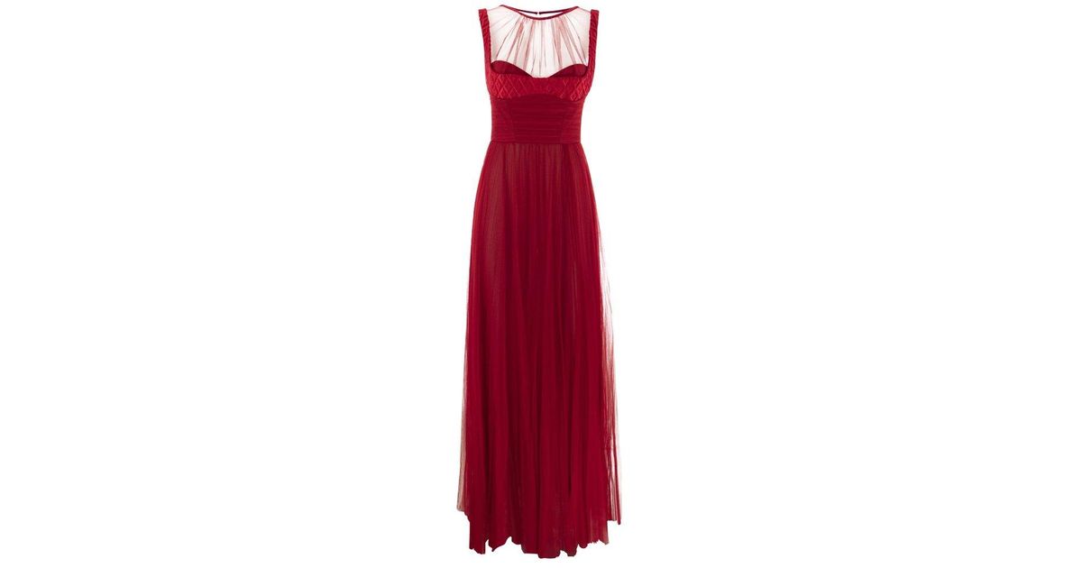Aya tulle dip dyed maxi dress sale