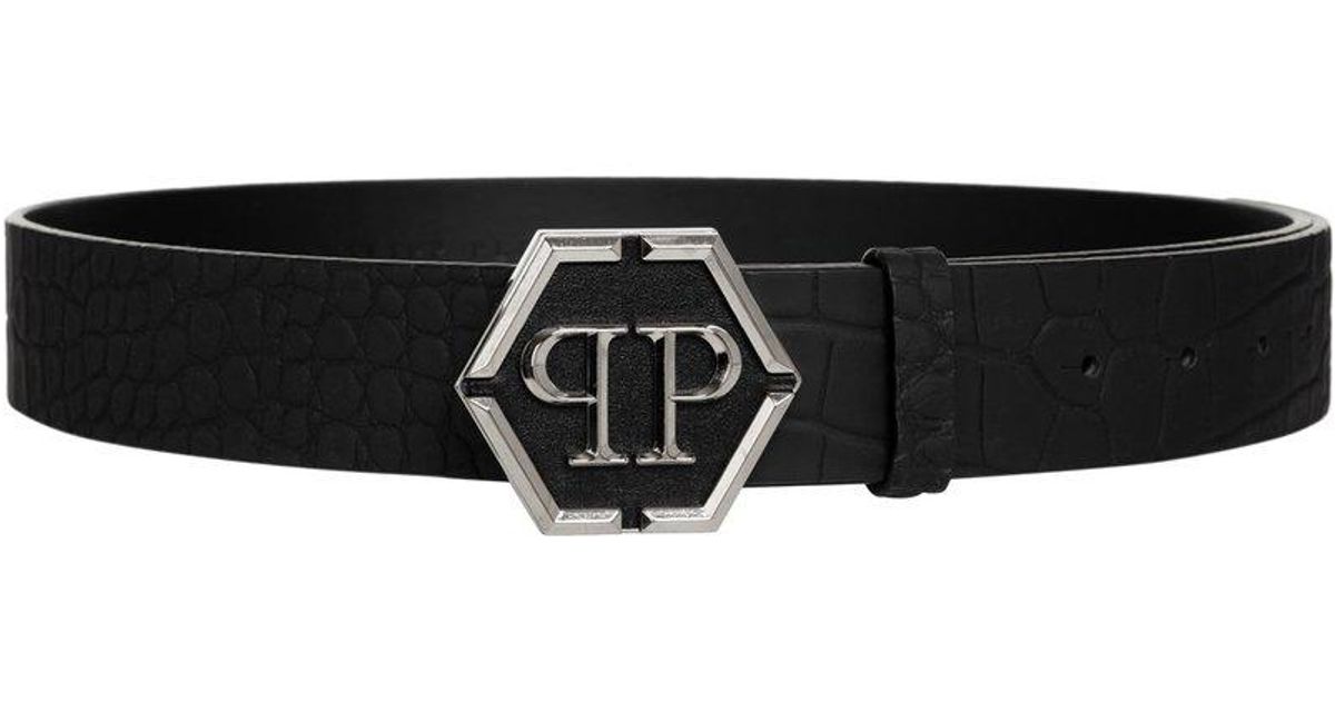 philipp plein mens belt