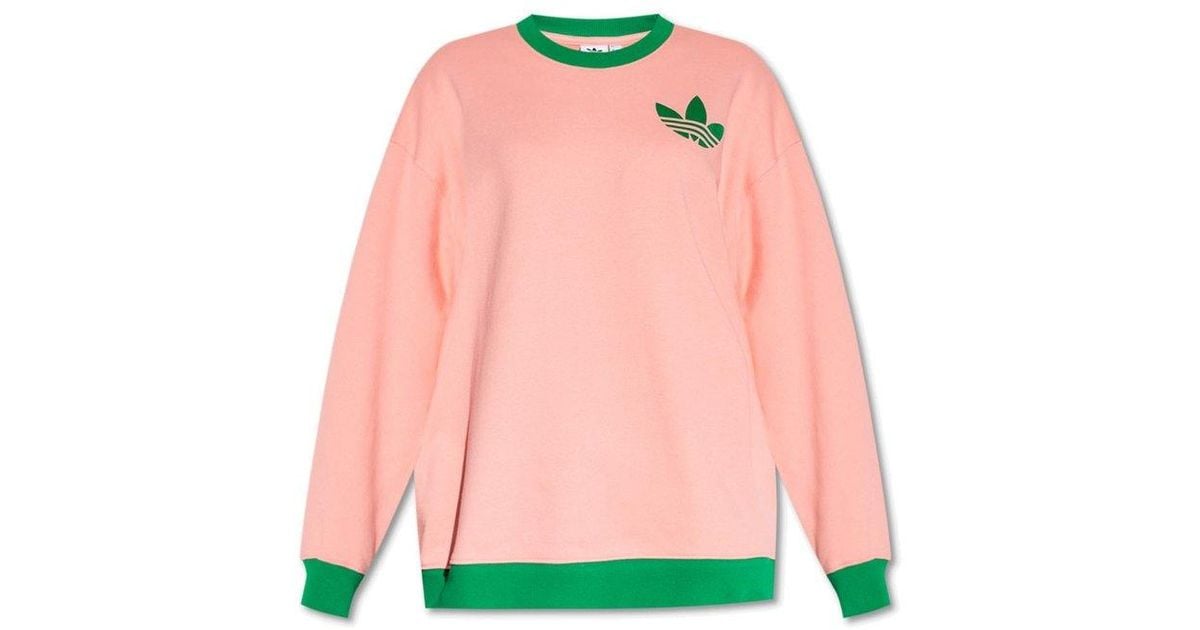 adidas Originals Oversize Sweatshirt in Pink Lyst