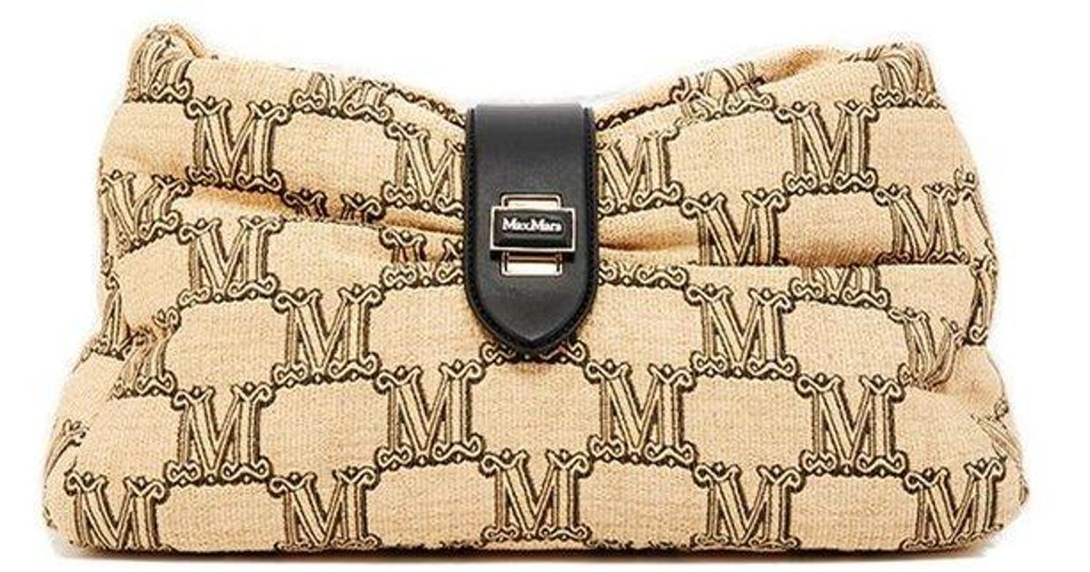 Max Mara (VIP) Monogram Clutch Bag