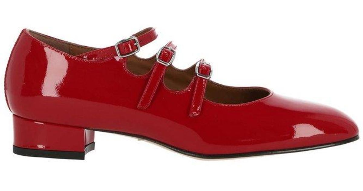 CAREL Ariana Ballerina Pumps in Red Lyst