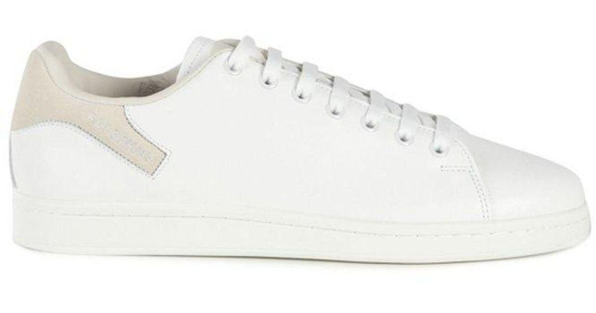 Raf Simons RUNNER Raf Simons Orion Lace-up Sneakers in White for Men | Lyst