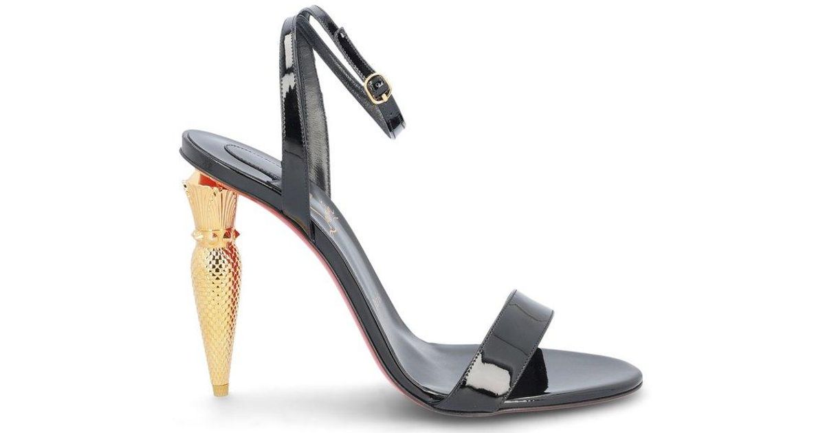 louboutin ankle strap heels
