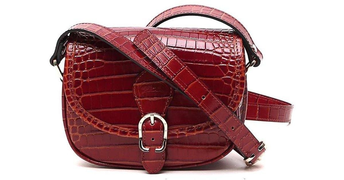 Longchamp red crossbody clearance bag