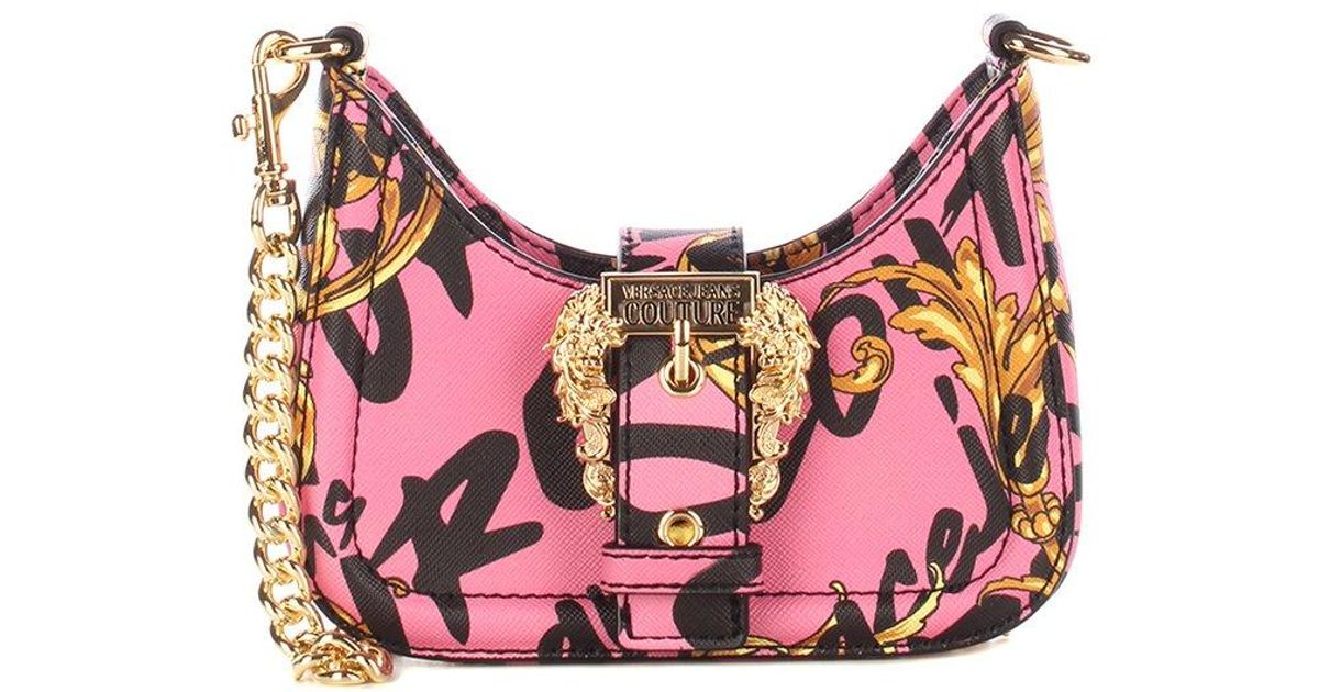 Cross body bags Versace Jeans Couture - Lettering logo bag in pink -  E1VWABF171899426