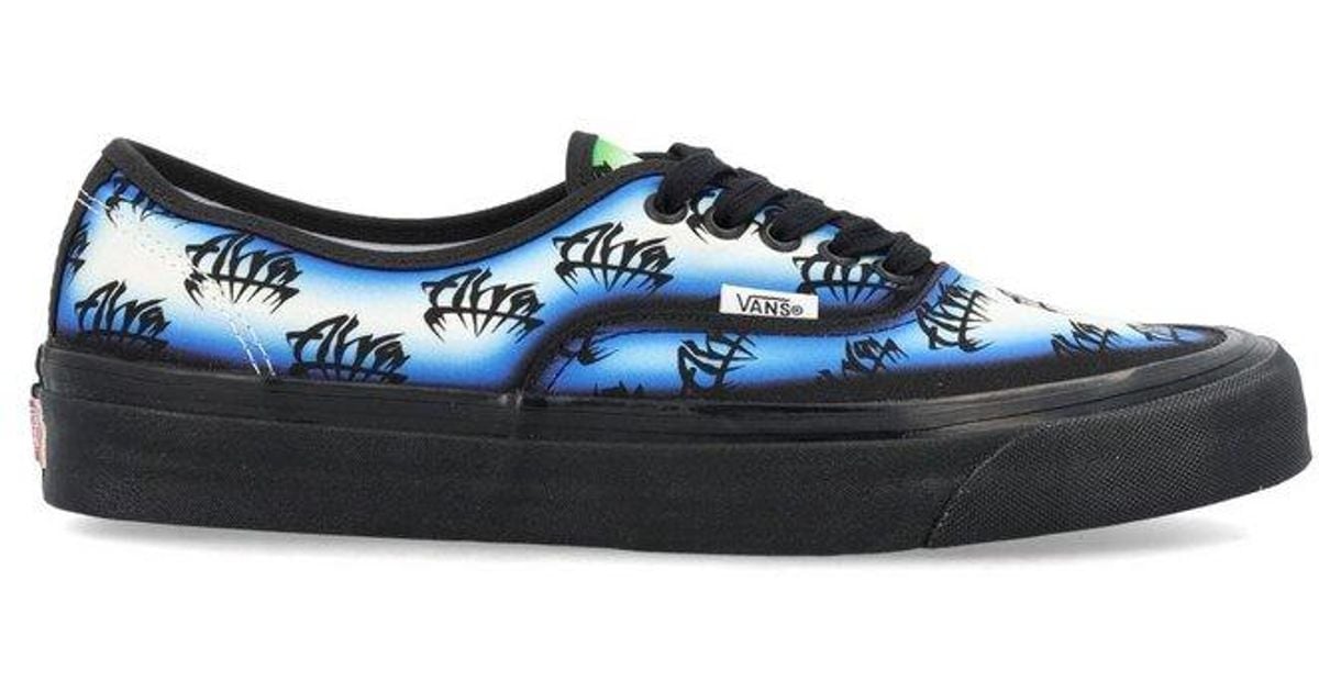 Vans authentic shop blue black