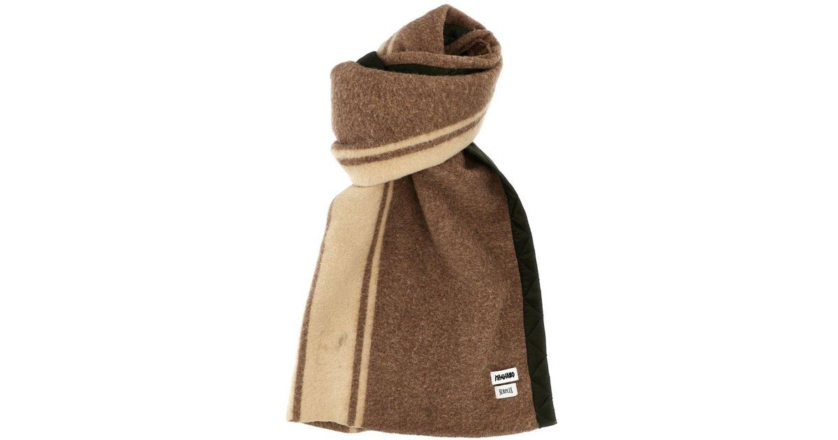 Magliano Surplus Logo Detailed Scarf in Brown for Men | Lyst Australia