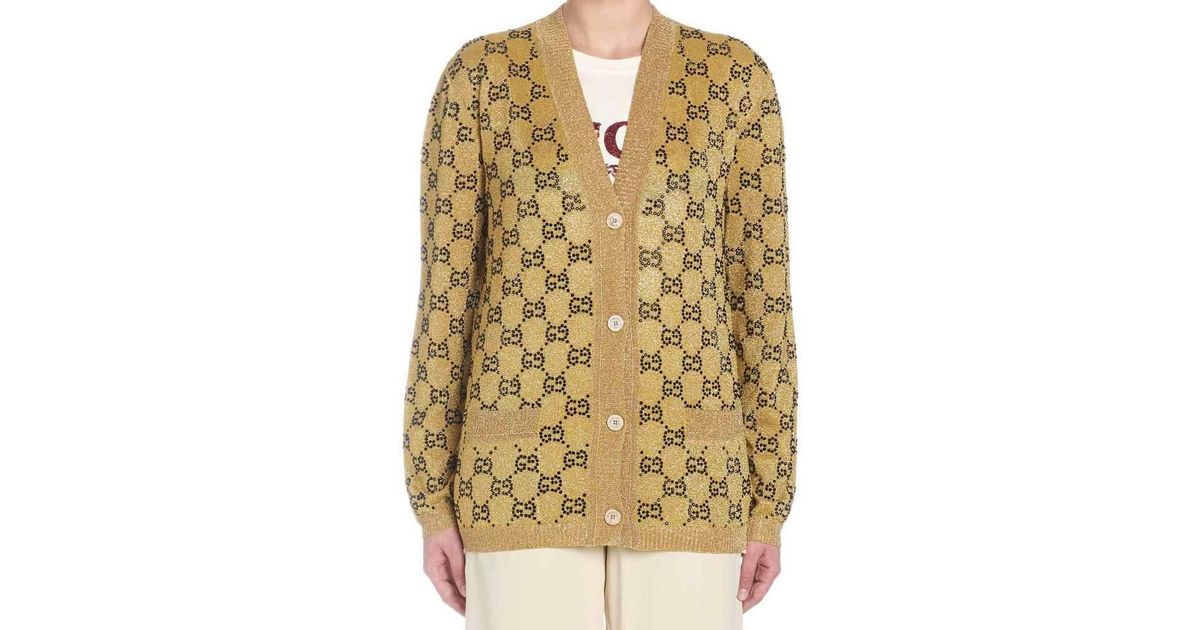 gucci monogram cardigan