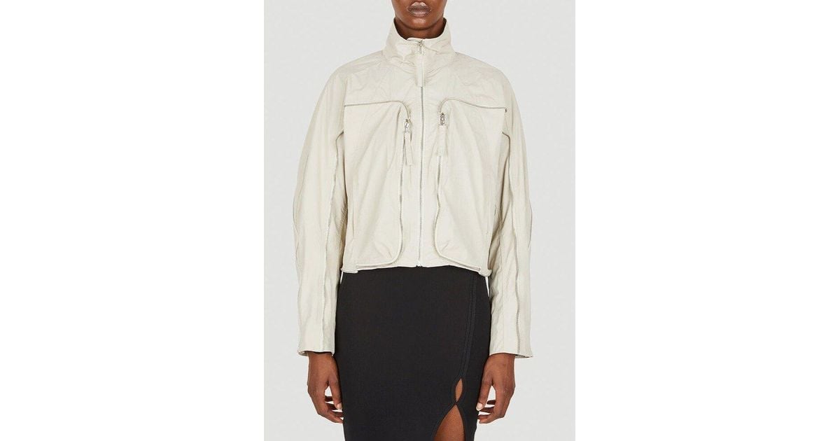 helmut-lang-Beige-Zipped-Mesh- helmut-lang-Beige-Zipped-Mesh-