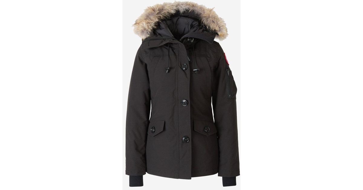 Canada Goose Montebello Padded Parka in Black | Lyst UK