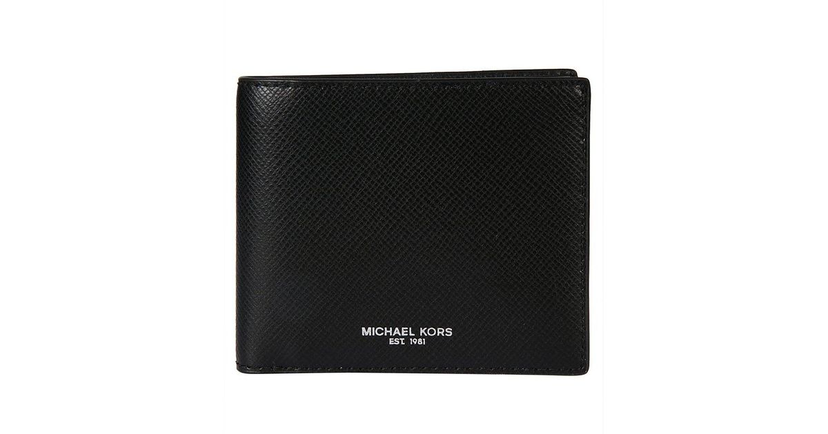 black michael kors wallet mens