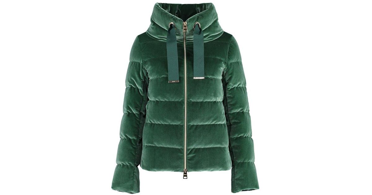 Herno shop velvet jacket