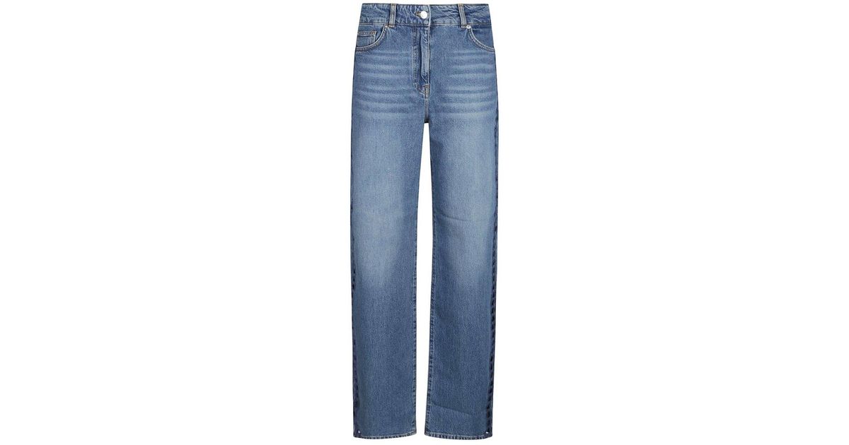 【送料&関税込】IRO Gotz2 Jeans In Blue Cotton IRO Jeans in Blue | Lyst