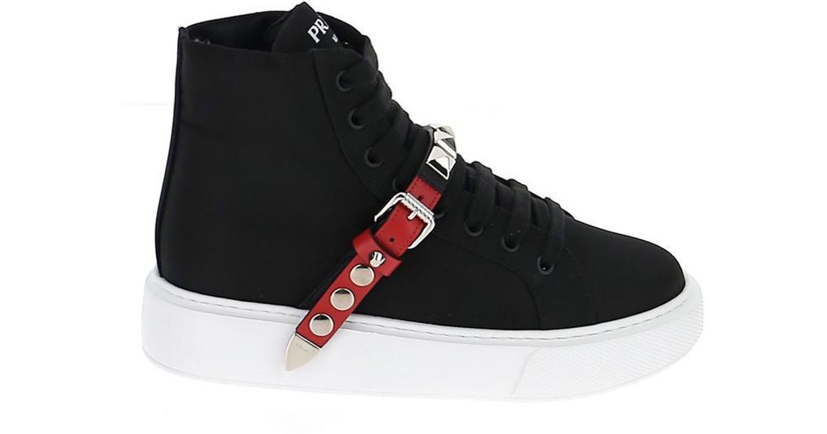 prada strap trainers