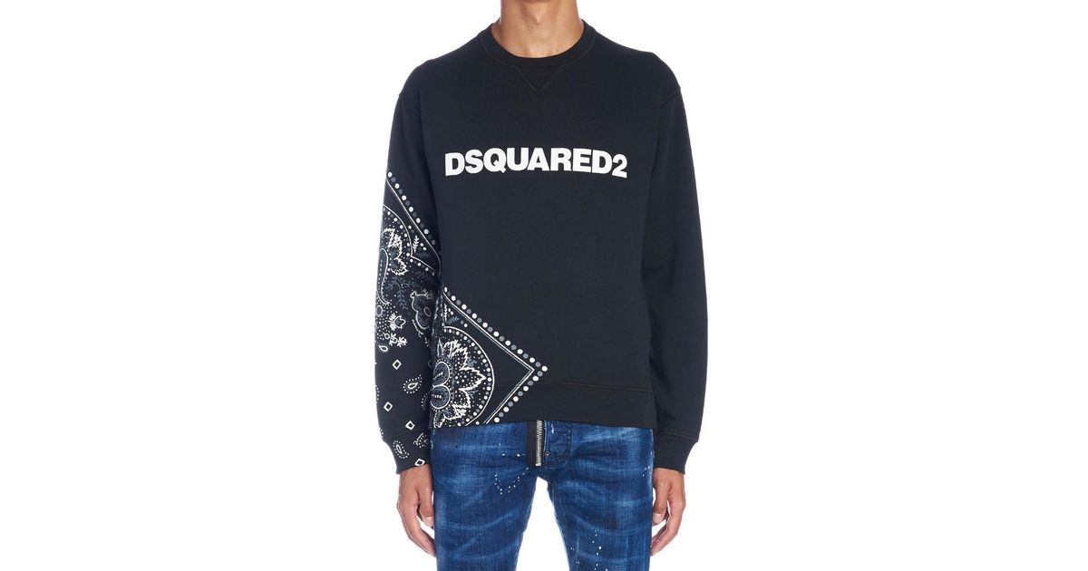 dsquared bandana sweatshirt