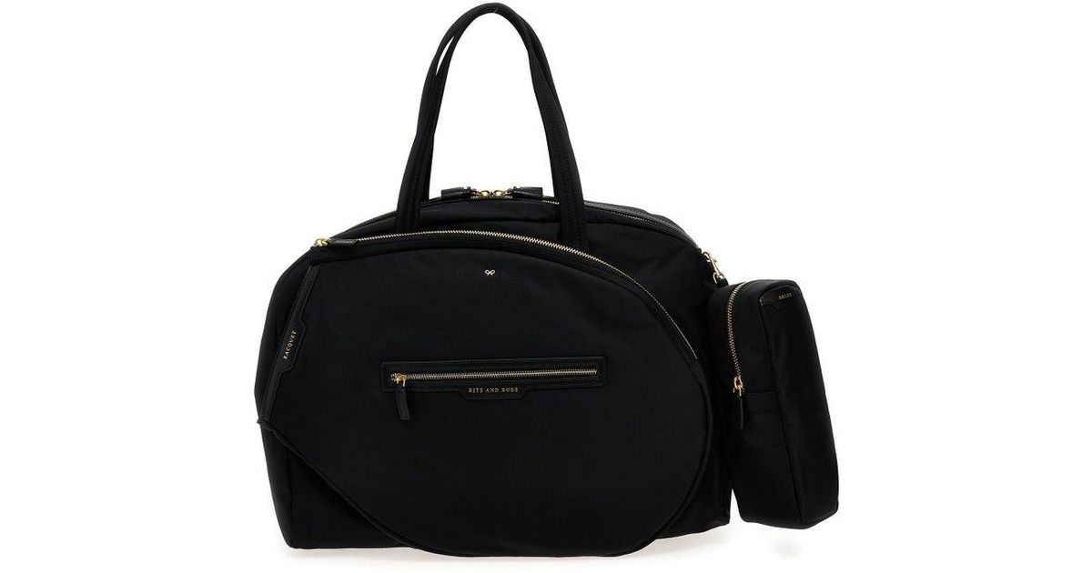 Anya Hindmarch Tennis Bag in Black Lyst