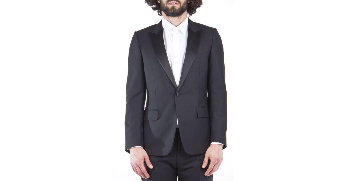 Dior Homme Virgin Wool Suit In Black For Men Lyst 9951