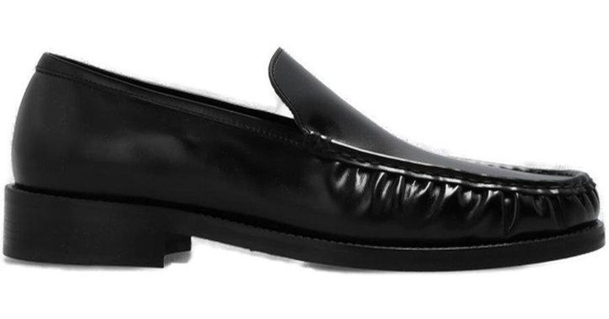 Acne Studios Slip-on Loafers in Black for Men | Lyst