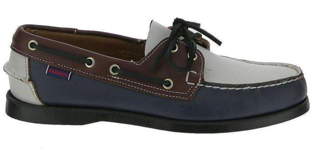 sebago docksides portland leather