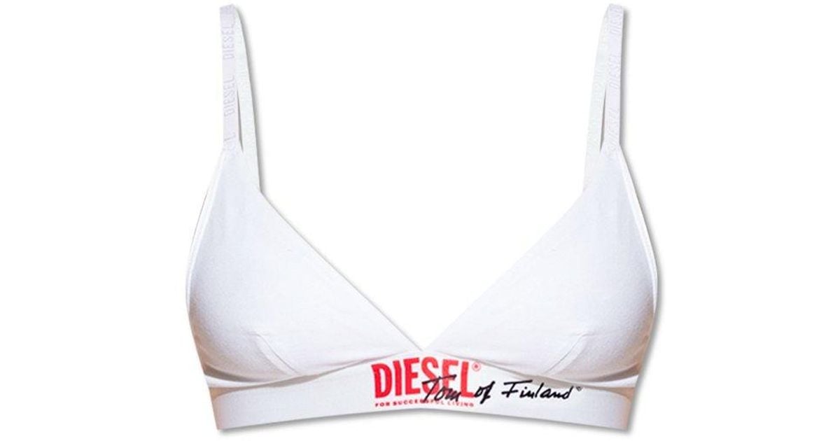 DIESEL Triangle Bra 'LIZZYS' in Red