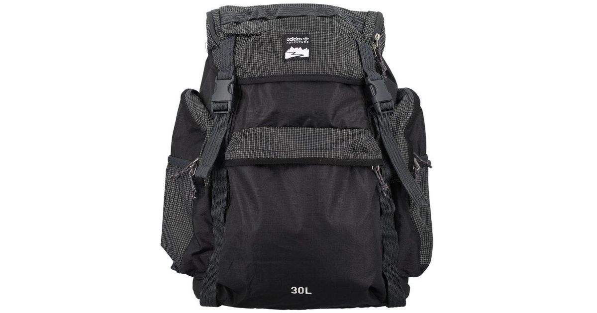 adidas Originals Adventure Toploader Backpack in Black for Men Lyst