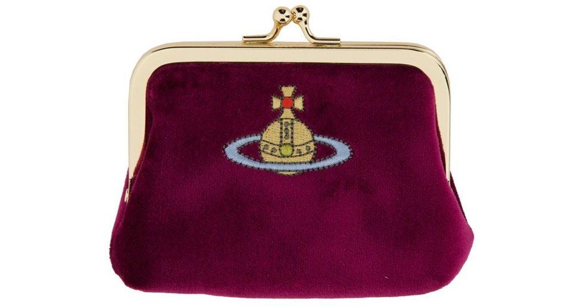 Vivienne Westwood Frame Coin Purse in Purple Lyst UK