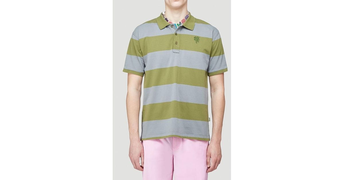 Marc Jacobs Heaven By Tiny Teddy Polo Shirt in Green for Men