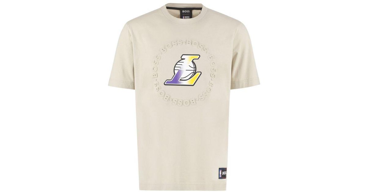 hugo boss embossed t shirt