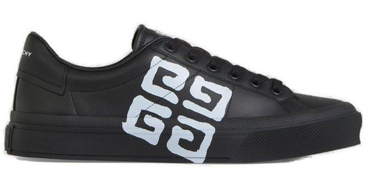 Givenchy X Josh Smith City Sport Lace-up Sneakers in Black for Men | Lyst