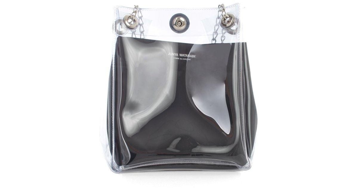 Junya Watanabe Clear Shoulder Bag in Gray Lyst