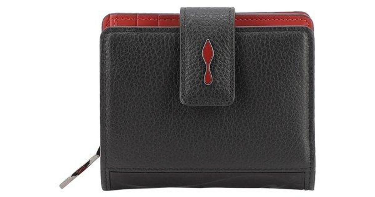 Christian Louboutin Paloma Mini Wallet in Black | Lyst Canada