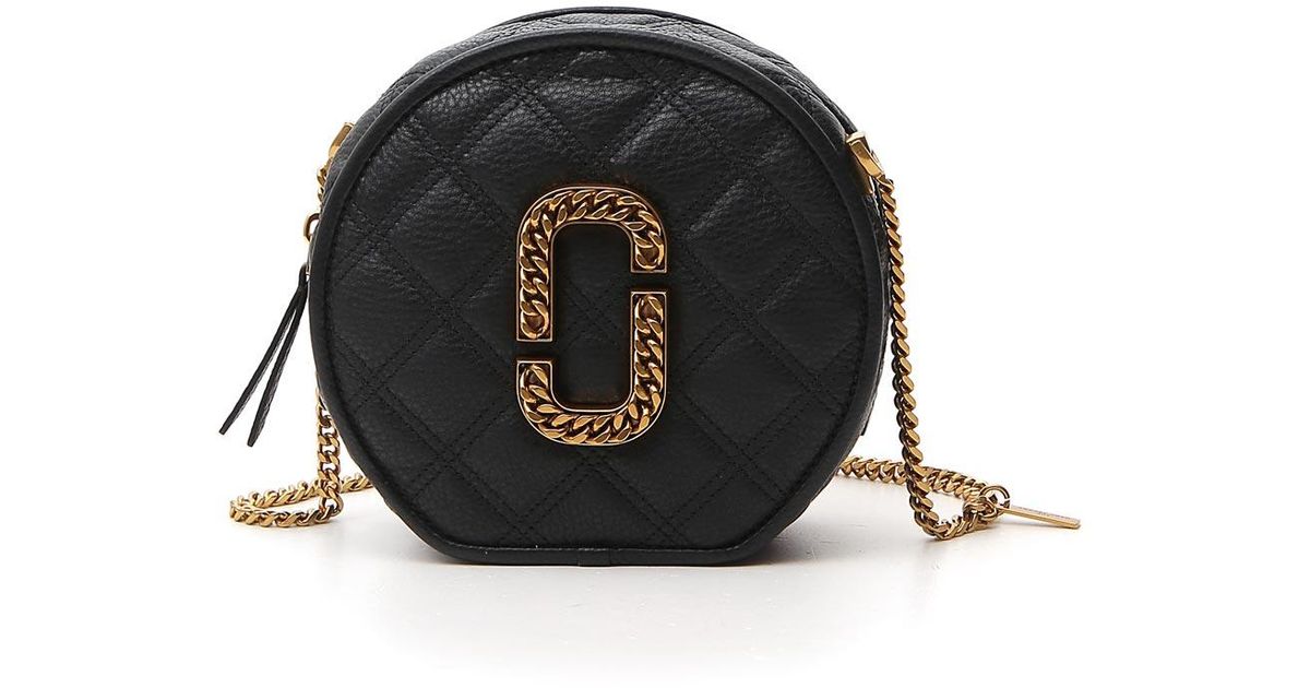 Marc Jacobs The Status Round Crossbody Black Lyst