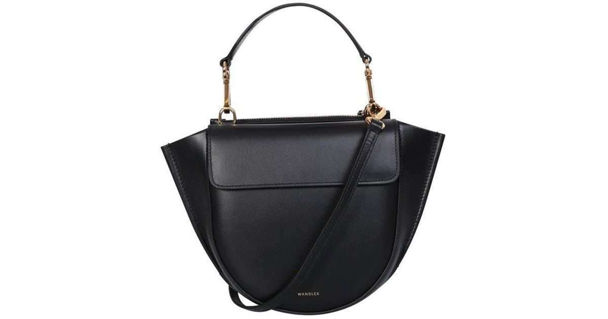 Wandler Hortensia Mini Shoulder Bag in Black Lyst