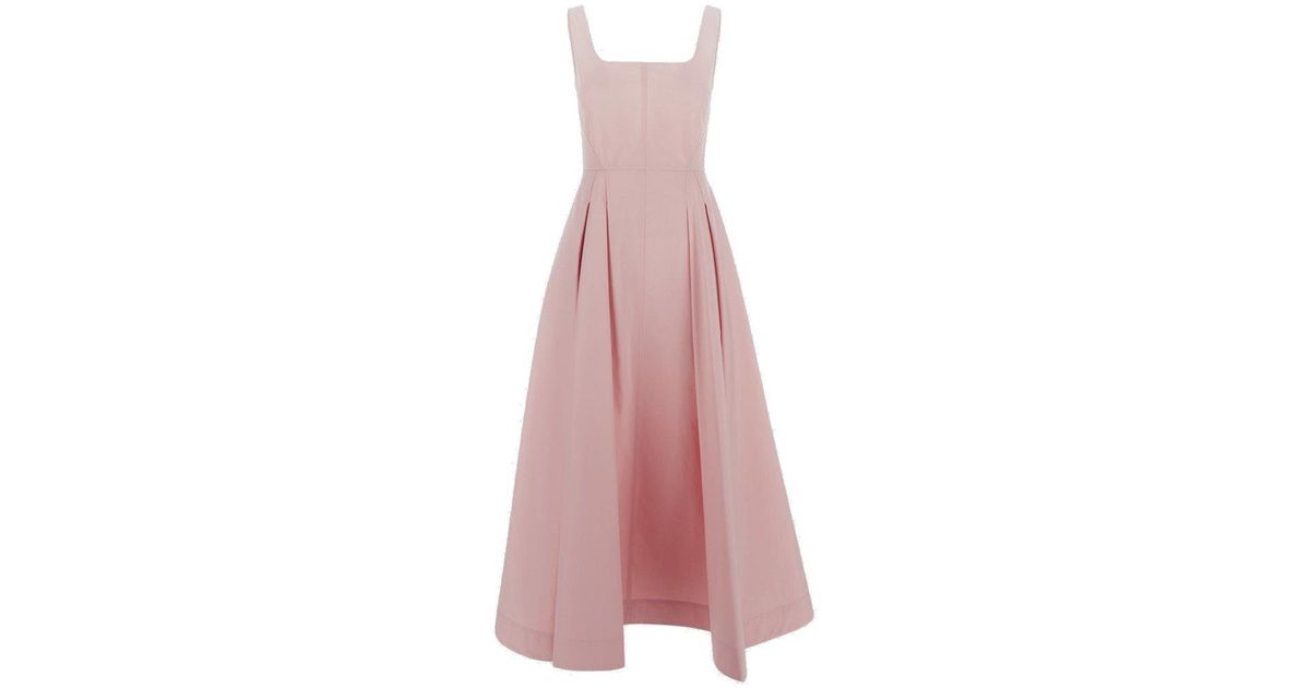 オールインワン・サロペット Sportmax Sleeveless Long Viscose Dress With Gathered Sportmax Sleeveless Long Viscose Dress With Gathered