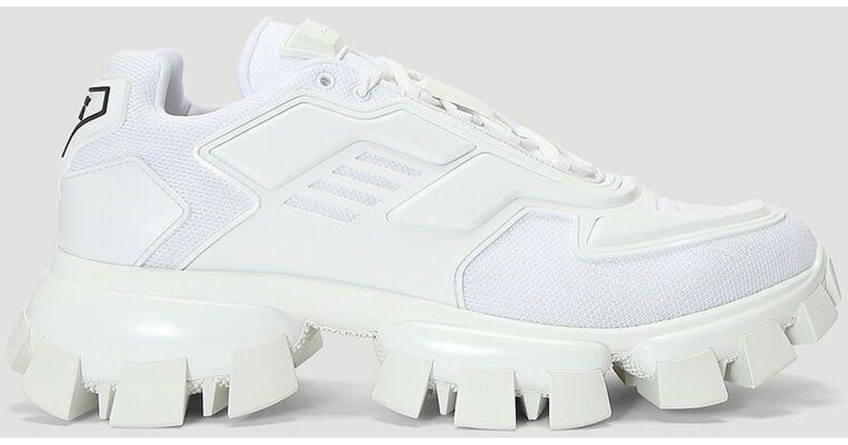 prada cloudbust thunder white and grey