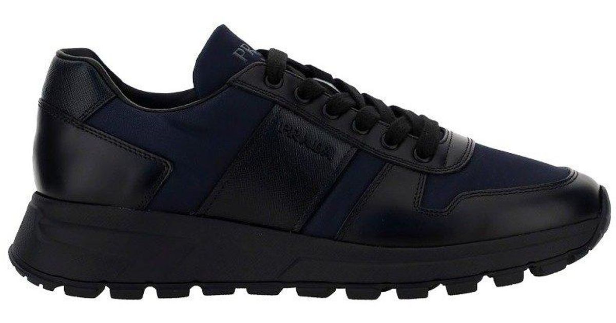 mens prada prax trainers