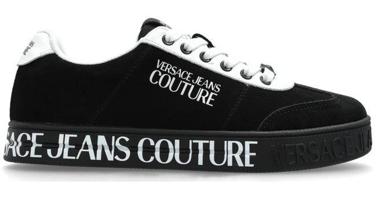 スニーカー Versace Jeans Couture 74VA3SK4 ZP234 LOGO LOW-TOP Sneakers Versace Jeans Couture logo-print low-top Sneakers | Black