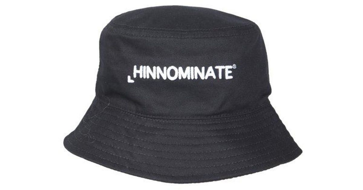 hinnominate Logo Embroidered Bucket Hat in Blue for Men | Lyst