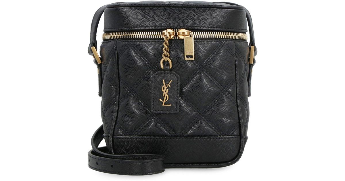 Saint Laurent 80's Vanity Shoulder Bag in Black Lyst