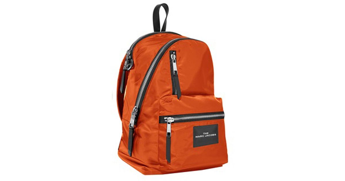 Marc Jacobs Mini Trek Nylon Backpack in Orange
