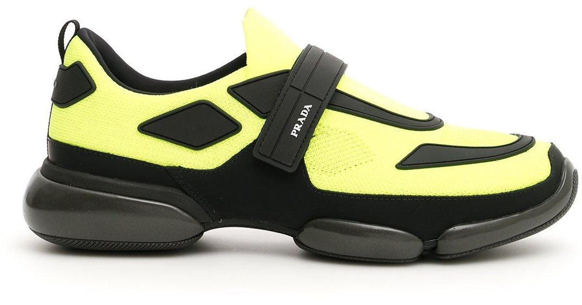 prada cloudbust sneakers men
